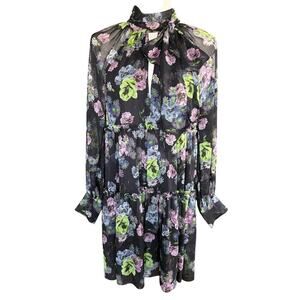 Cinq à Sept Women's Midnight Bloom Revina Dress 6 Whimsigoth Romanticgoth Fairy